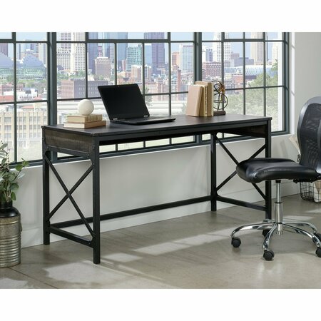 WORKSENSE BY SAUDER Foundry Road 60 X 24 Table Desk Co , Melamine top surface is heat, stain, and scratch-resistant 428059